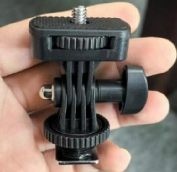 Универсальный кронштейн для подвеса камеры с заполняющим светом и горячим башмаком