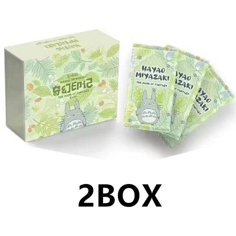 Hayao Miyazaki Full Range of Dazzling Fairy Tale Trend Character Collection Cards Children's Toys Holiday Gifts
