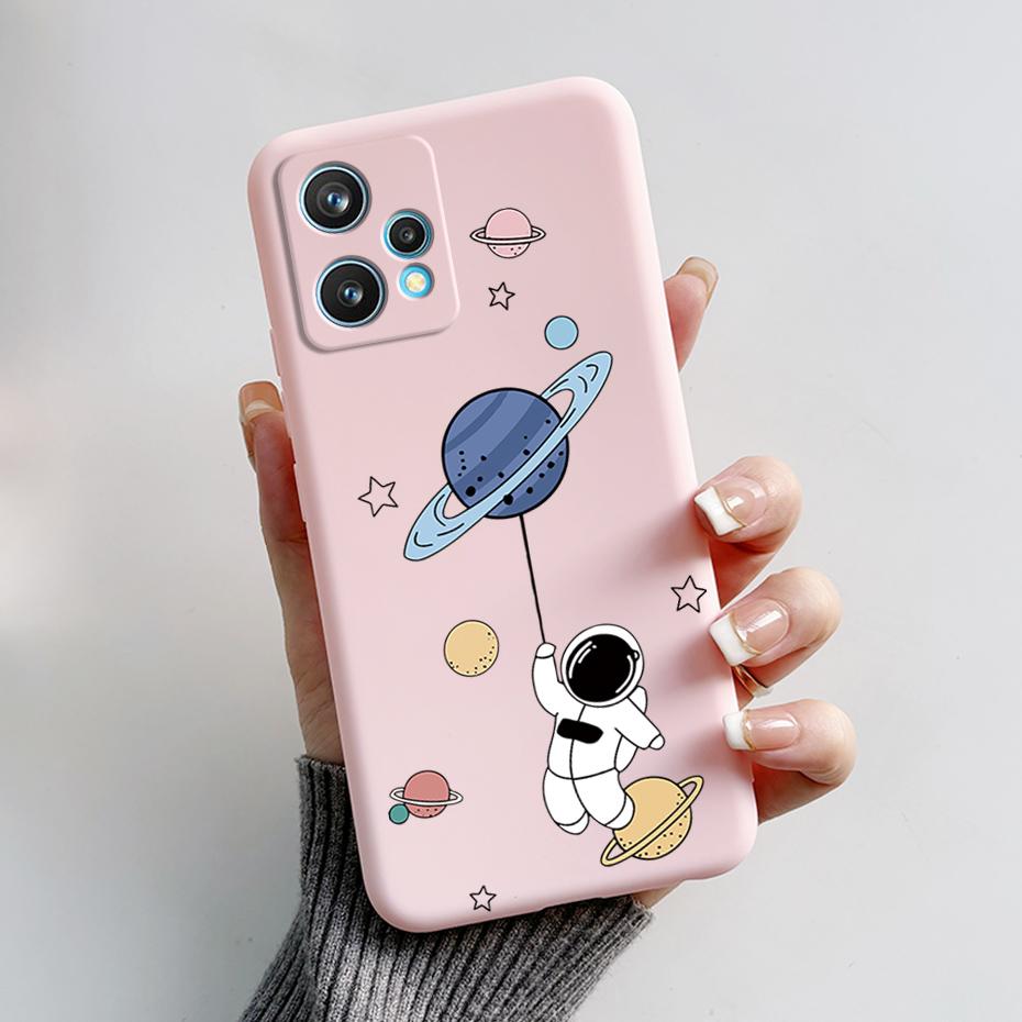 Cute Panda Cartoon Phone Case For Realme 9 4G 9 Pro Plus Protective Cover Case Soft TPU Funda For OPPO Realme 9 4G Coque Bumper