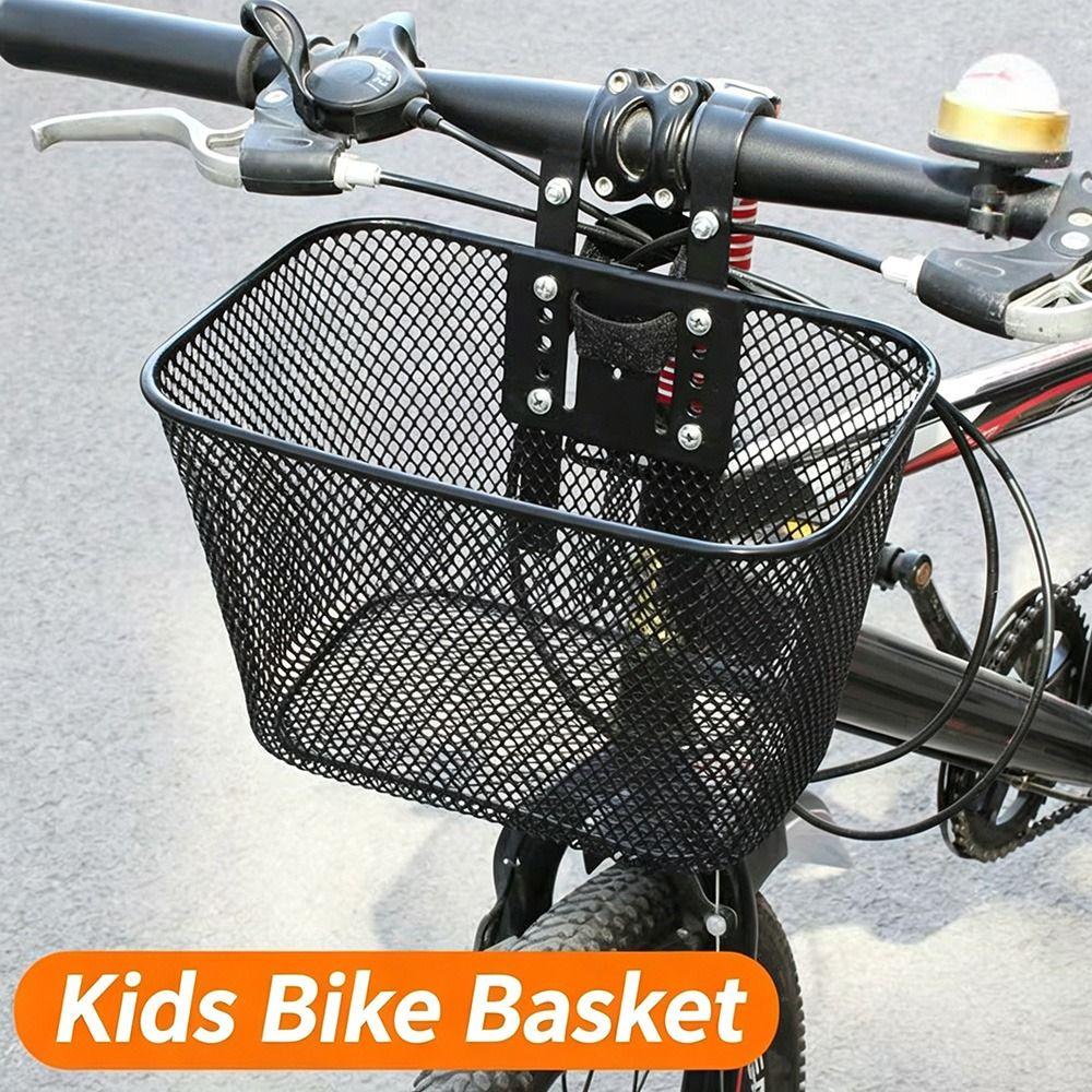 Easy To Install 12/14/16/18/20 inches Hanging Basket Black/Pink Children's Stroller Basket