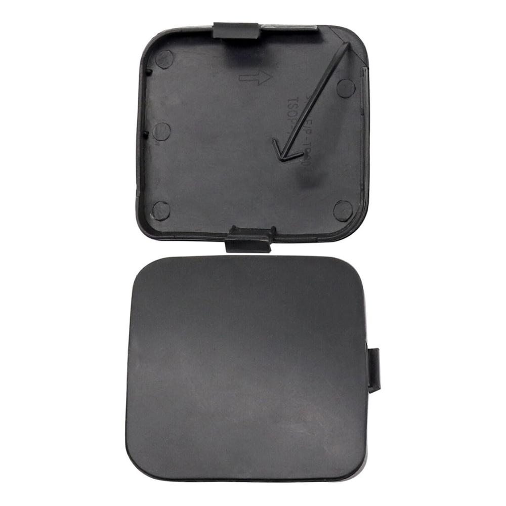 2Pcs Front Bumper Tow Hook Eye Cover Cap For Toyota RAV4 2009-2010 Right & Left