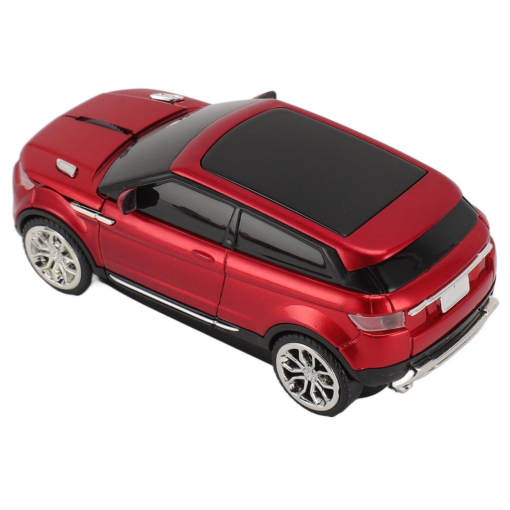Беспроводная игровая мышь в форме автомобиля 2,4 ГГц 1600 DPI Крутая 3D мышь для компьютера в форме автомобиля с USB-приемником для ноутбука