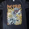 Mac Miller Пришельцы Сражаются с Роботами Macadelic Тур Черная Унисекс Футболка KH13798 Унисекс Футболка