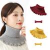 Women's Woolen Beanie with Ear Protection and Plush Lining - Ideal for Big Head Circumference, Small Face, Autumn/Winter