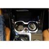For BMW X3 X4 G01 G02 2018-2021 ABS Chrome Silver Car Central Control Water Cup Holder Frame Trim Car Accessories