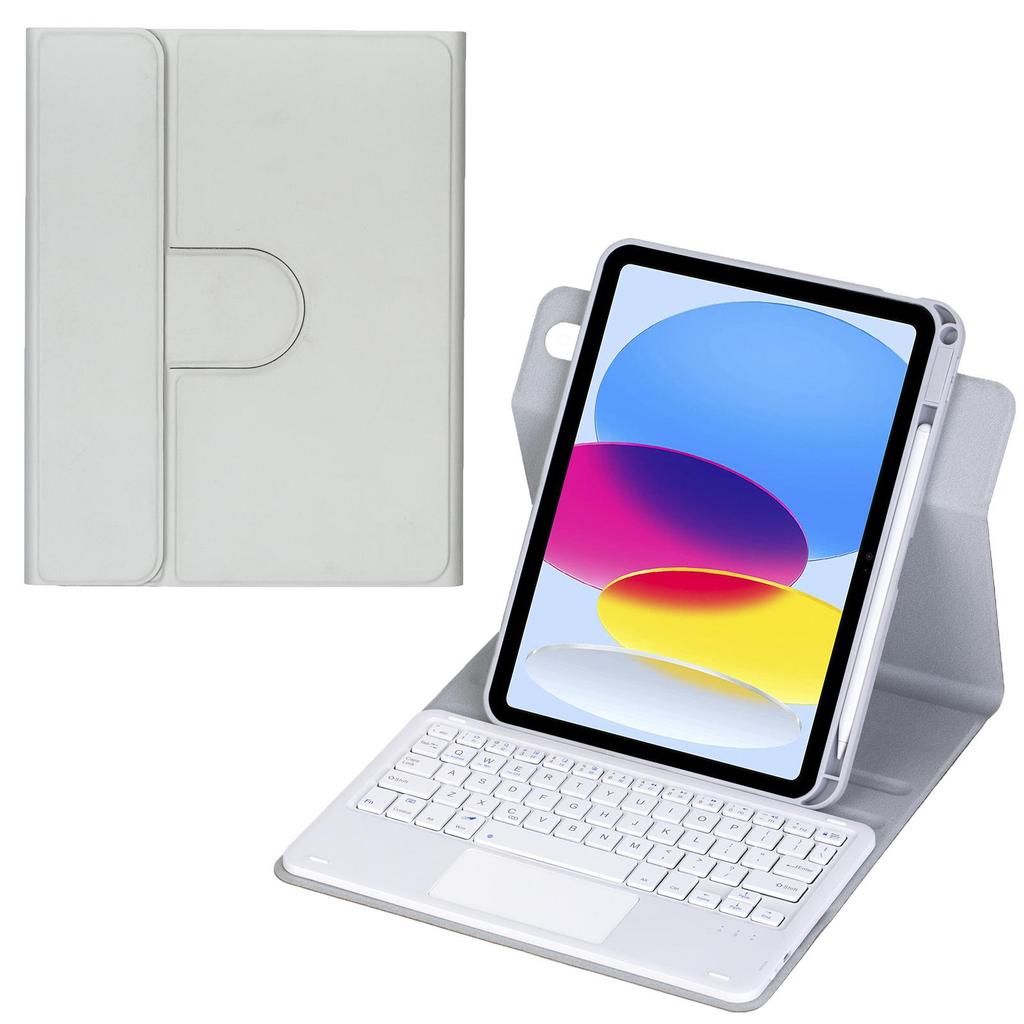 Защитный чехол для планшета iPad 11 A16 с вращением на 360° и подсветкой клавиатуры Magic Keyboard с градиентом