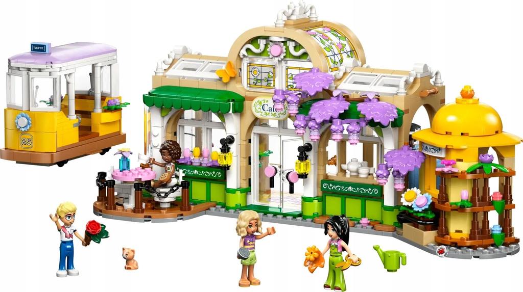 Lego Friends 42671 - Green Café And Flower Shop