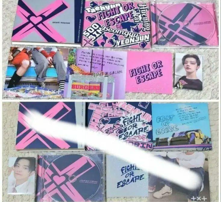 [USED] TXT bulk sale album goods penlight CD