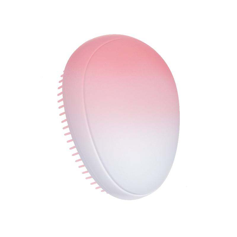 1 шт. Мини-щетка для распутывания волос, градиентное яйцо, круглая форма, расчески для волос, мягкая расческа, инструменты для укладки волос своими руками в салоне