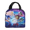 Custom Saint Seiyas Lunch Bag Men Women Warm Cooler Insulated Lunch Boxes for Adult Office