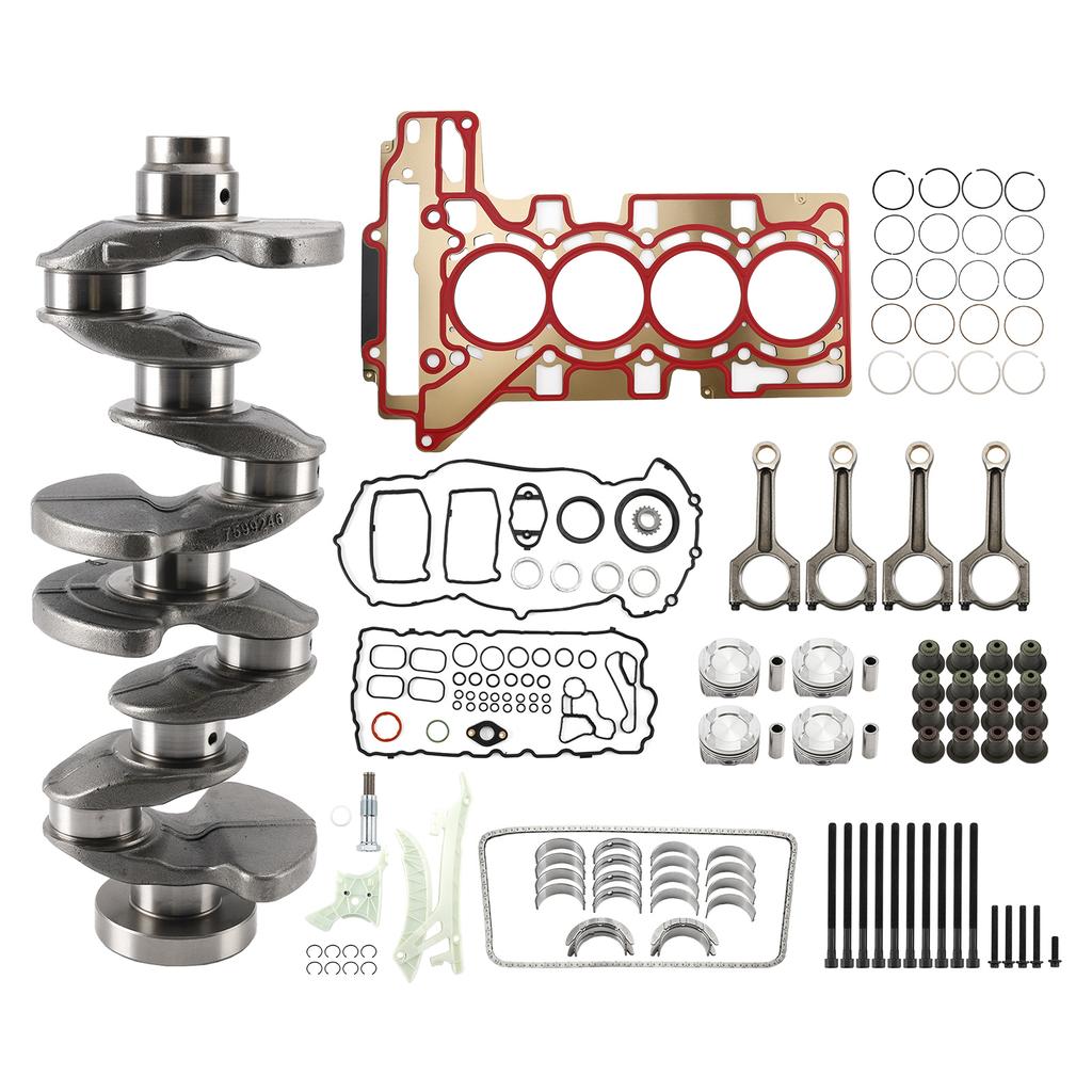 N20 for BMW 2.0 Engine Overhaul Rebuild Kit Crankshaft/Conrods/Piston Kit/Gasket