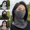 Ice Silk Anti-UV Neck Scarf UPF50+ Sunshade Face Mask Fashion Sun Protection Mask Cycling
