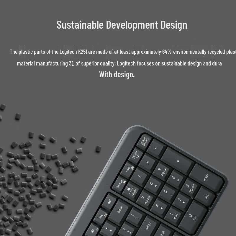 Logitech Беспроводная компактная Bluetooth-клавиатура K251
