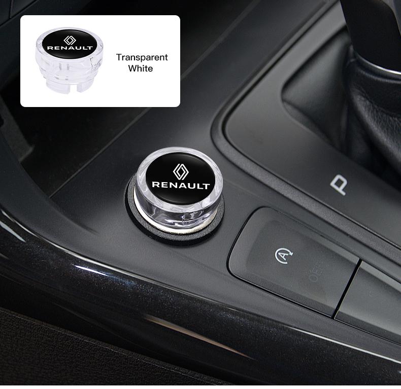 Car Cigarette Lighter Cover Button Protective Case Dust Cap Accessory For Renault RSMegane Kadjar QM6 Clio Koleos Espace Captur HH8