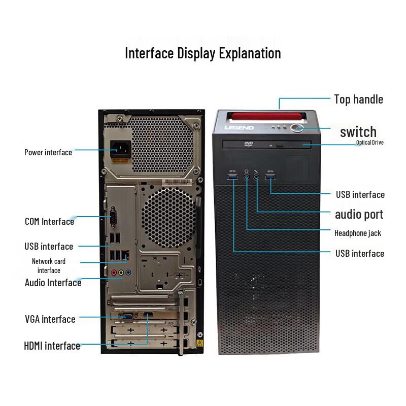 Lenovo Kaitian M740J Commercial Desktop PC (CN version)