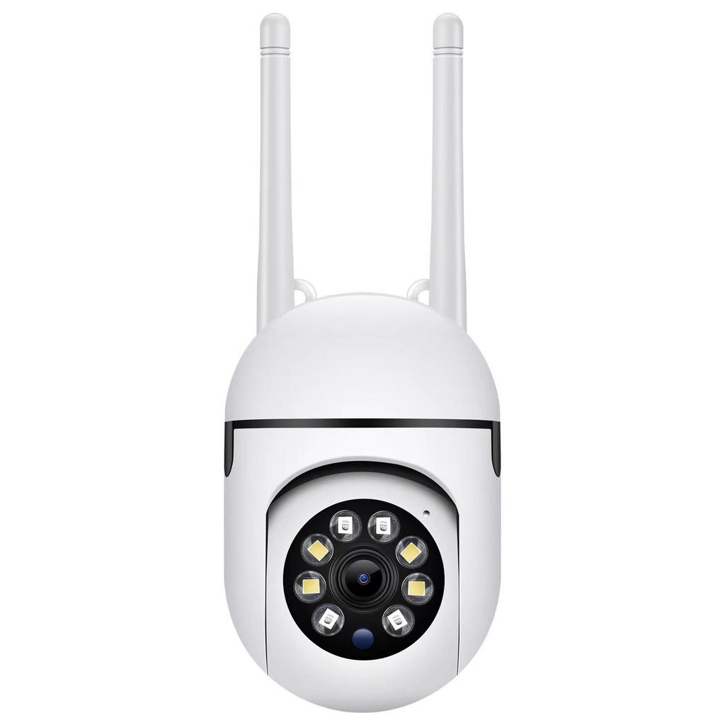 WiFi Surveillance Camera Indoor Plug with Full-Color Night Vision and Wireless Socket Lamp Holder