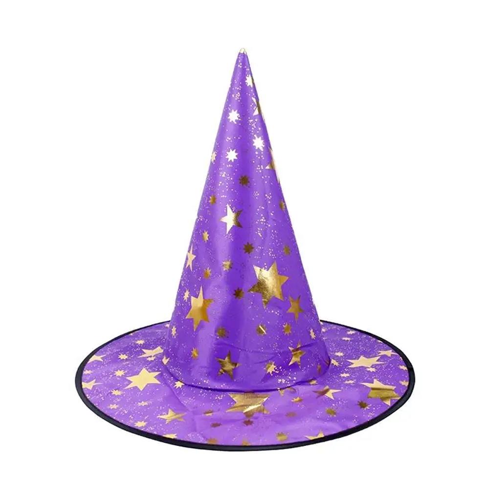 1PC Halloween Witch Hats Masquerade Wizard Kids Hat Role Play Prop Cosplay Costume Home Decoration Dress Up Headgear Party Decor