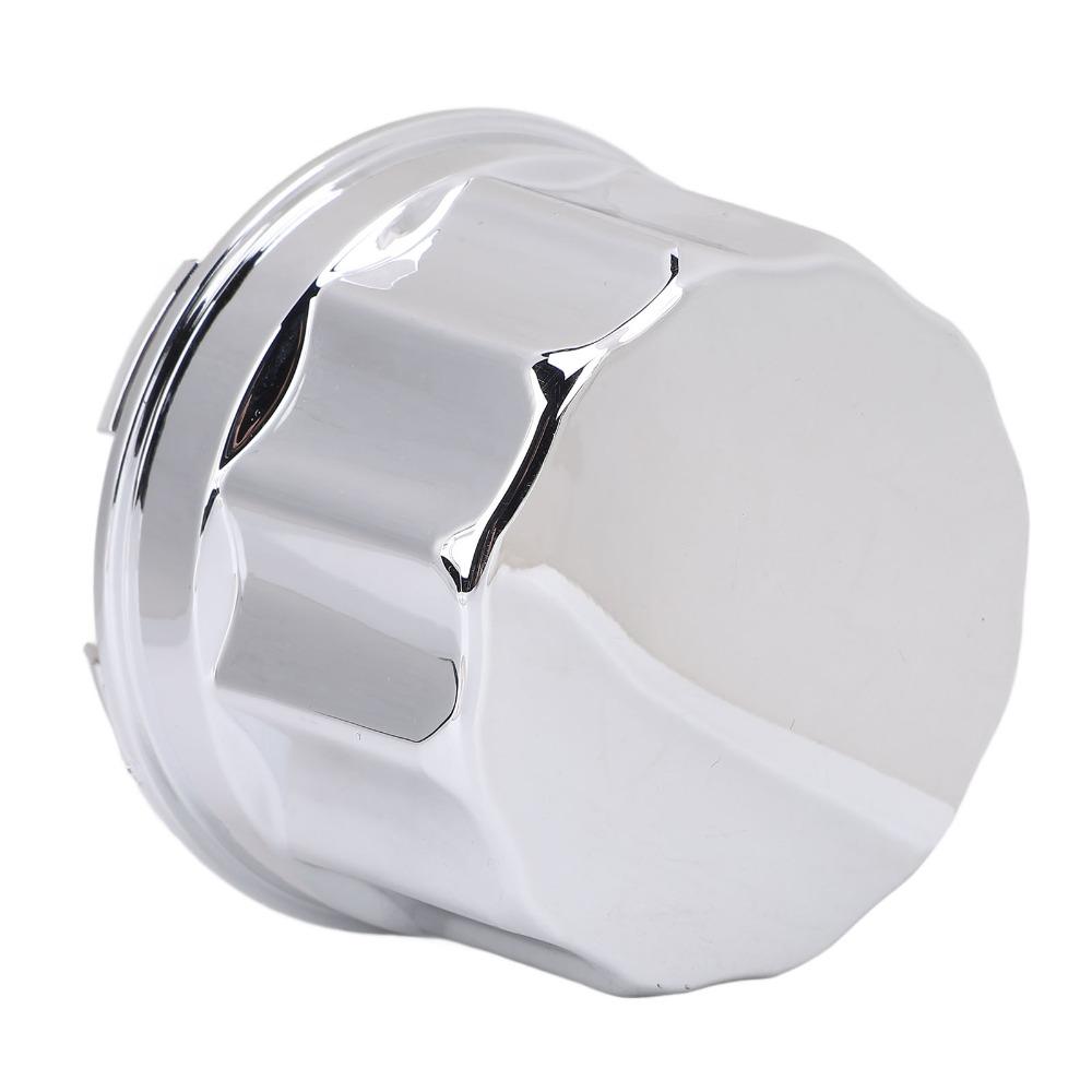 4pcs Electroplating Finish Wheel Hub Cap Metal ATV Wheel Cover Durable Center Hub Cap Trail Riding