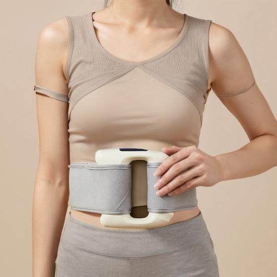 Электрическое кольцо для фасциального массажа, 5 регулируемых уровней интенсивности, облегчение мышц, сжигание жира, беспроводное