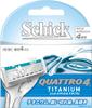 Quattro 4 Titanium Spare Blade 4-blade (4 Pieces)