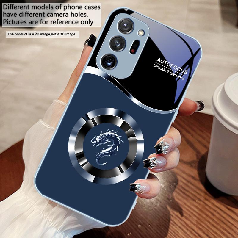 Круглый Новый Голова Дракона Для Samsung M 02 12 Note 8 9 10 20 A 01 A02 A03 Core 04 A05 06 10 12 13 14 15 A16 стекло Ультра чехол для телефона