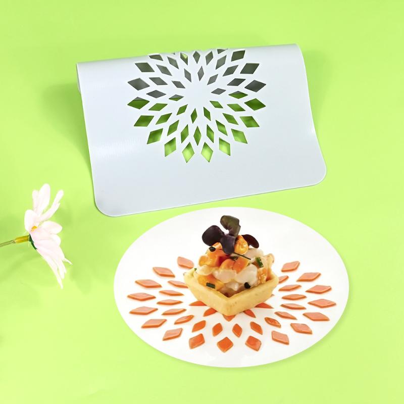 Non Stick Bakery Printing Mold Easy Release Hand Washable Manual Unmolding Diy Dessert Decoration