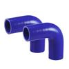ACROPIX 2 Pcs Silicone Hose Silicone Tube Radiator Inner Diameter 38mm Length 90mm Elbow