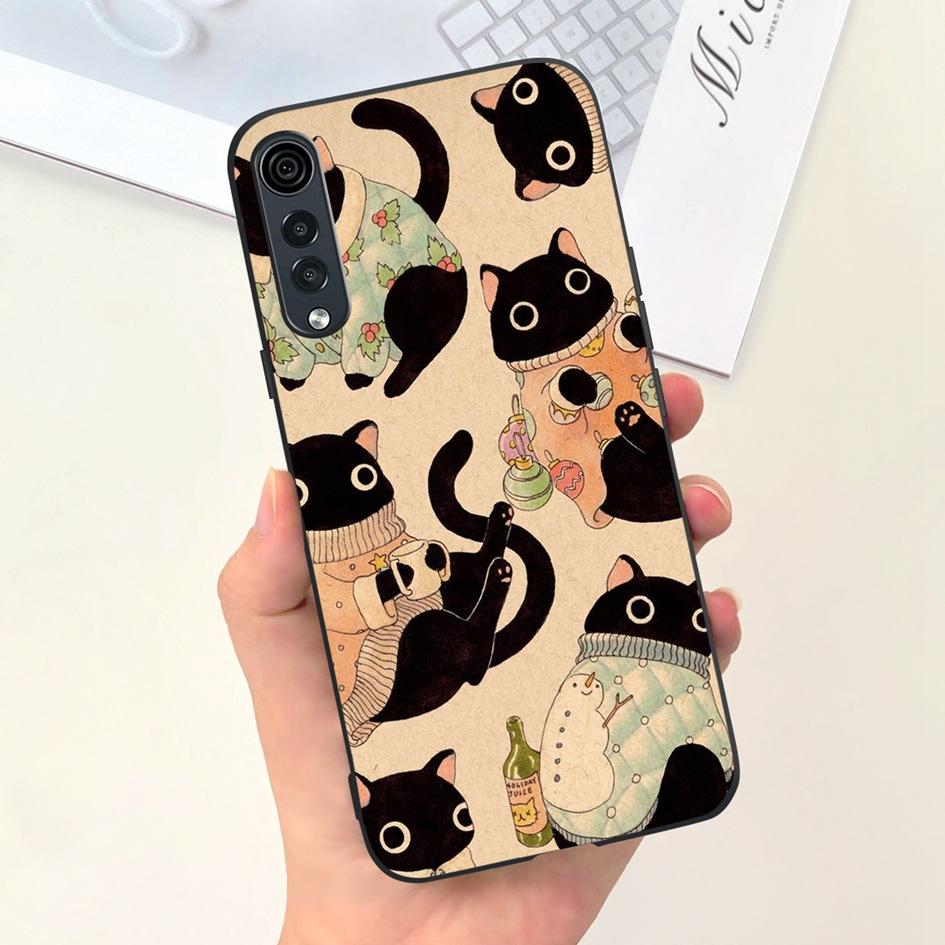 Для чехла LG Velvet Чехол для LG Velvet 5G LMG910EMW Ударопрочный Силиконовый Модный Расписной Мягкий Funda Для LGVelvet 5G UW LM-G900V Coque