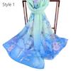 Big Size Shawl Silk Breathable Scarf Fashion Muslim Headband  Women
