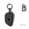 Suede Car Key Case Remote Cover Shell Holder Chain Keyring Fob For BMW 120i 225i 320i 330Li 1 2 3 Series i3 iX3 X3 X2 M3 M2 X3M