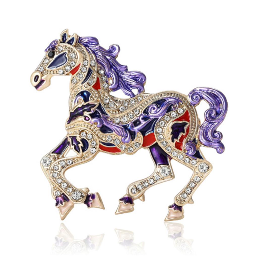 Stylish, Fresh, Sweet, And Trendy Rhinestone-embellished Cute Animal Brooches, Exquisite Clothing Accessories, In Stock.