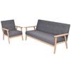 VidaXL 2-Piece Sofa Set Living Room Sofa Living Room Sofa Living Room Furniture Living Room Sofa House Interior 274924