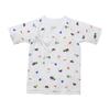 MIKI HOUSE Baby Short Made In for Boys and Baby Undershirt, 100% Cotton, Japan, Girls, Clothes, Newborn, 60cm, Blue, 40-2106-382
