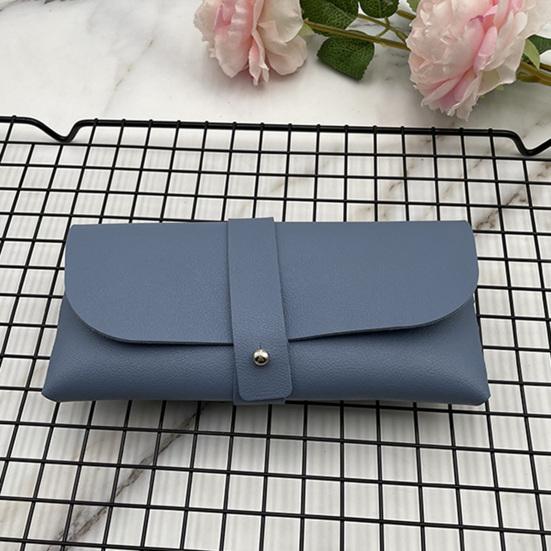 Футляр для очков, устойчивый к царапинам, большой емкости, экономящий место, с мягкой флокированной подкладкой, защитный пылезащитный чехол для солнцезащитных очков из искусственной кожи, ежедневная поставка