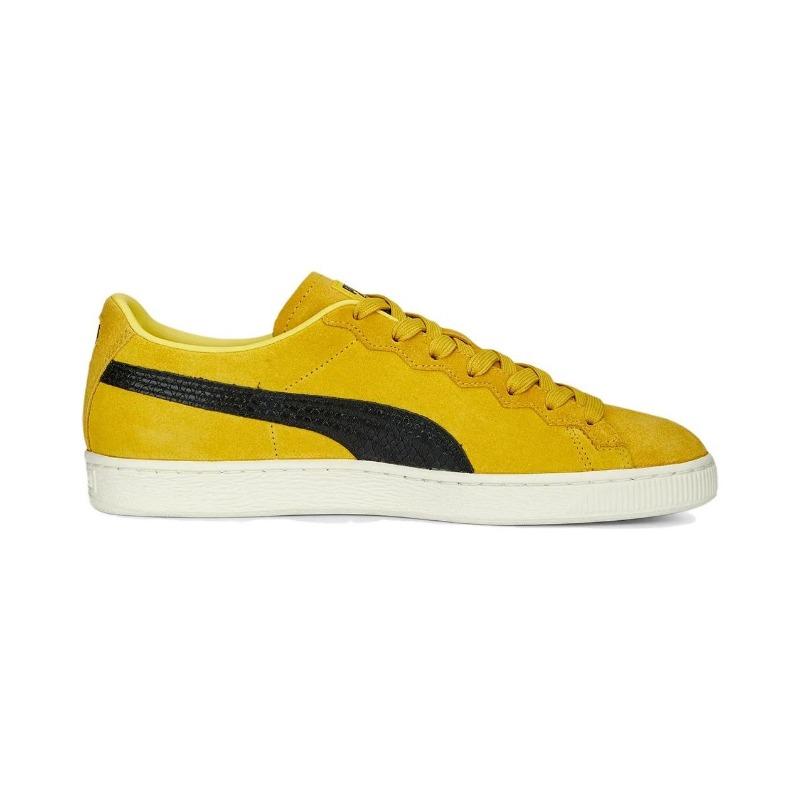 Кроссовки Staple x PUMA Suede Унисекс Низкие Желто-Черные 391567-01