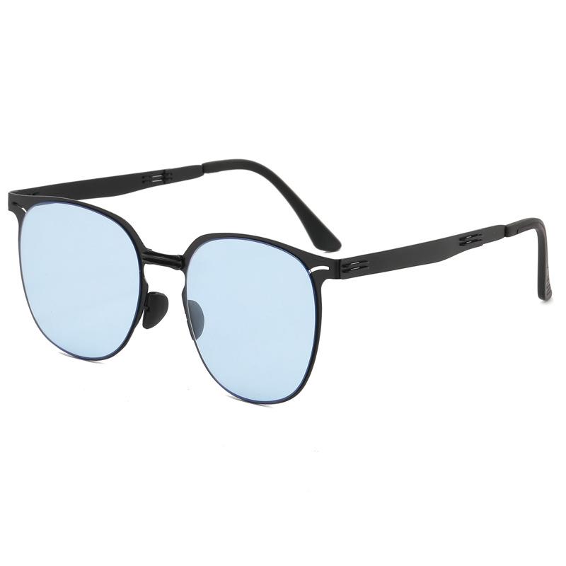 Banana folding sunglasses fashion UV protection sunglasses men and women travel