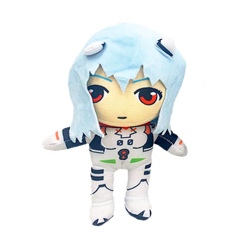 Ayanami Rei Plush Asuka Langley Soryu Rei Plush Stuffed Ray Японское аниме Kawaii Милые мультяшные игрушки Куклы Кровать Подарок