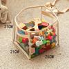 Transparent Toy Storage Box Foldable Organizer Basket New Storage Basket