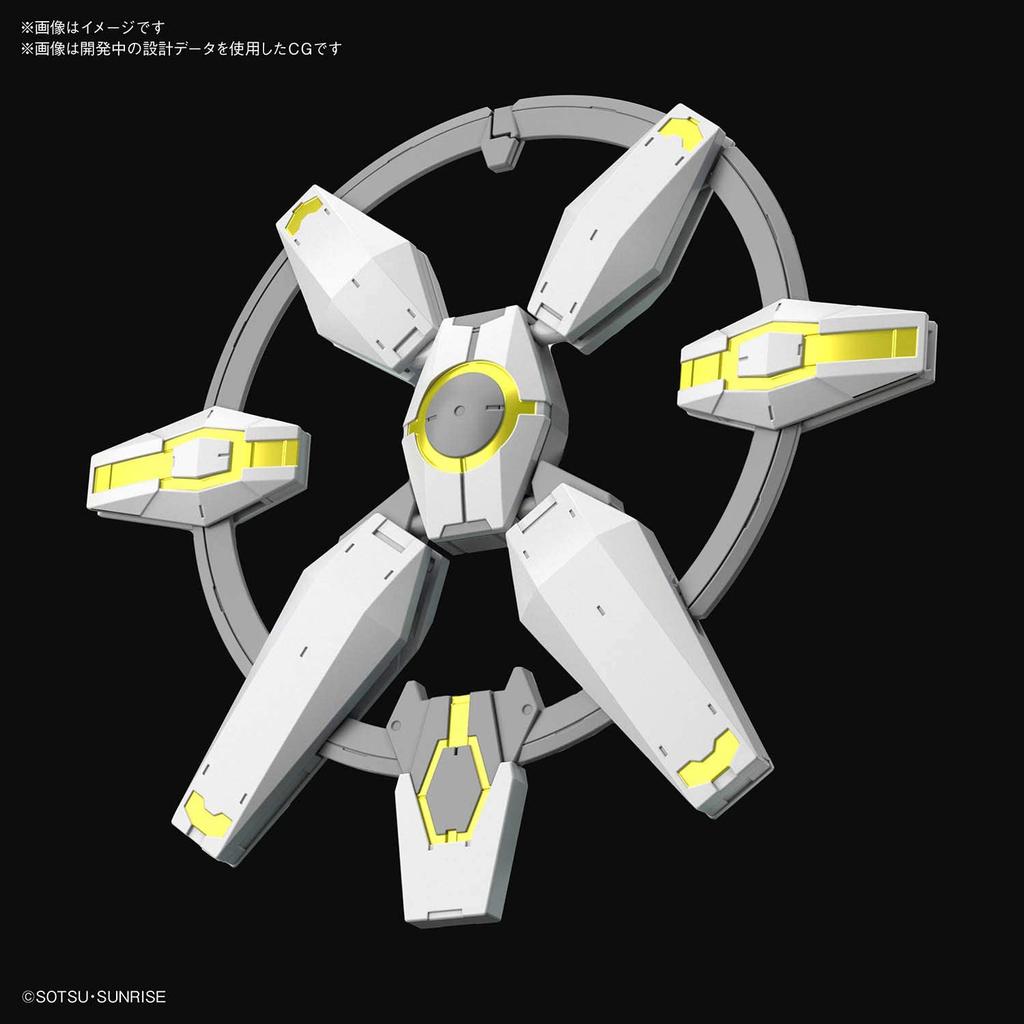 BANDAI SPIRITS Gundam Build Divers Neptate Weapons Scale Plastic Model Kit HGBDR ReRISE 1/144 Pre-Colored