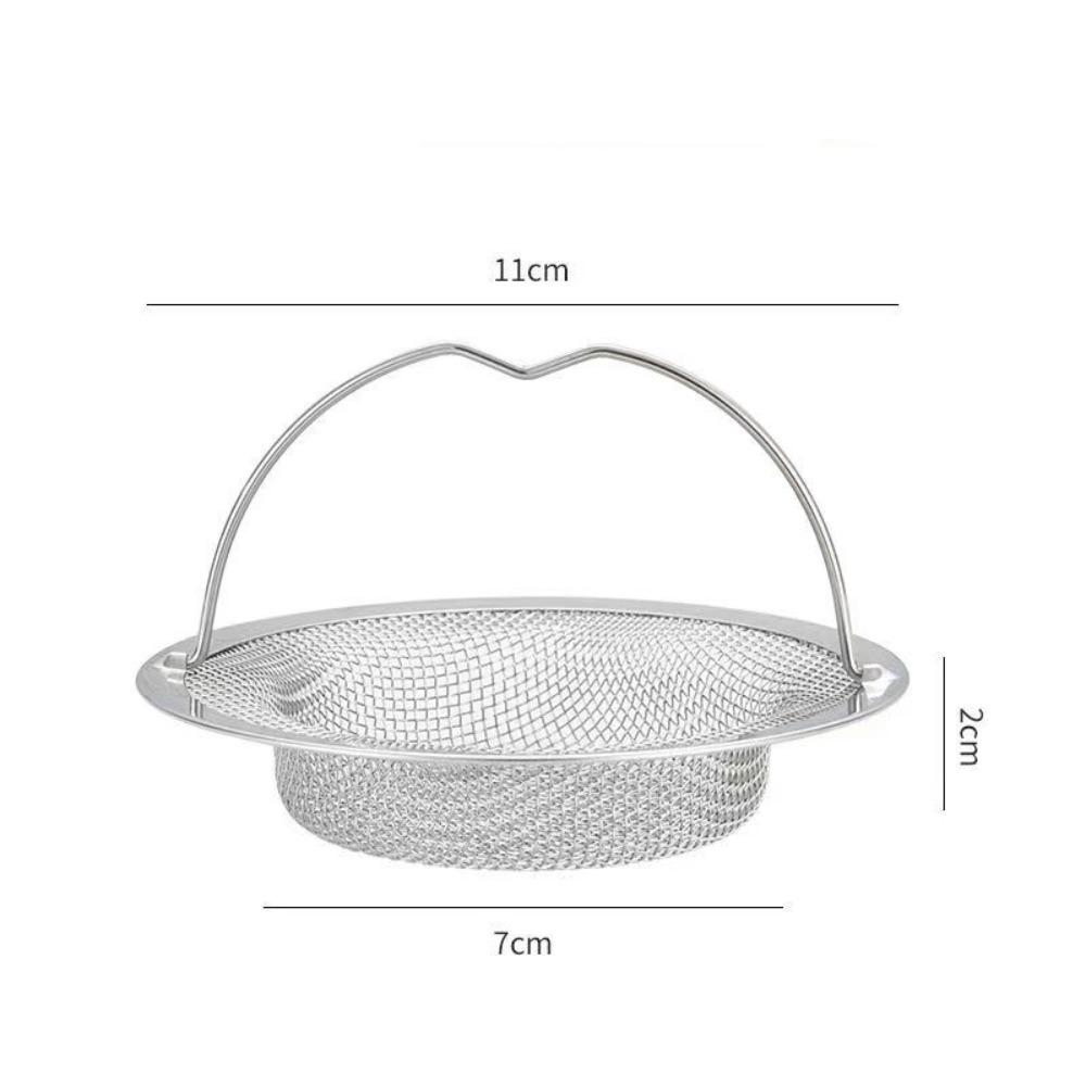 Round Sink Strainer Mesh Durable Hair Catcher Hair Filter Drain Stopper Filter  Home