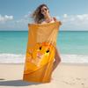 1Pc Lion Sunset Majesty Beach Towel Microfiber Beach Towel Thin Absorbent For Beach Swimming Yoga Bath Sports 0917271