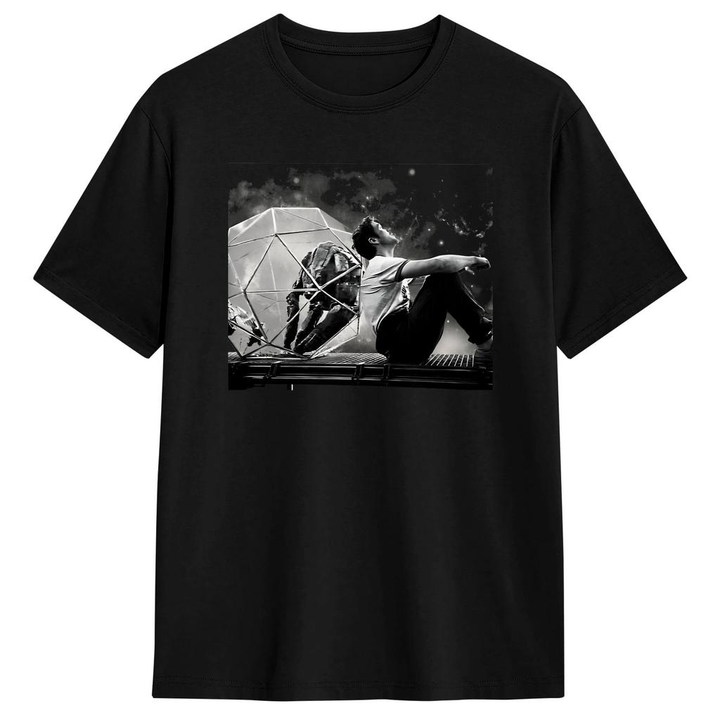 Grace Rocky Save Stars Cotton T Shirt For Unisexs Summer Aesthetic Tshirts Trendy Cool Tee Shirt Oversize Design Tops