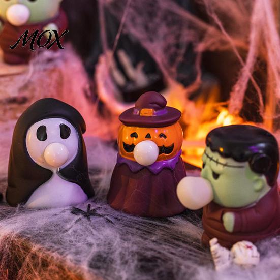Игрушка-поппер «Призрачные пузыри» на Хэллоуин, сжимаемая игрушка для снятия стресса, фигурка тыквы, милая игрушка для развлечения, настольные украшения для детей, декор для рабочего стола, классной комнаты, офиса,