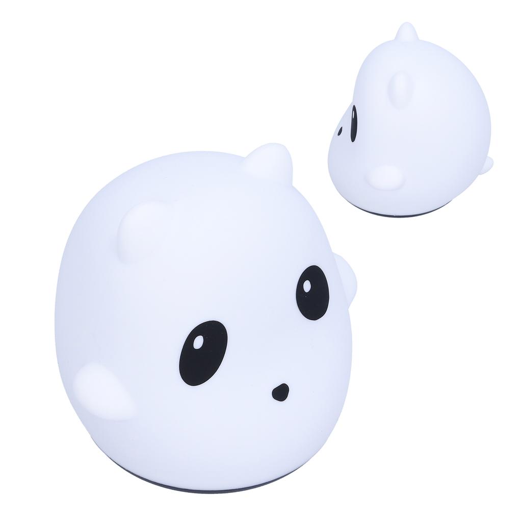 Силиконовый светодиодный ночник для спальни, мультяшный милый красочный ночник, украшение, подарок