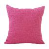 Nordic Home Thickened Linen Solid Color Pillowcase Sofa Cushion Cover Pillowcase