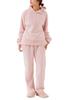 Sheep Boa Room Long Long Large Clothing 8359 [Aunii] Women's Pajamas, Autumn, Winter, Parka, Tops, Pants, Warm, Wear, Setup, Sleeve, Pants,