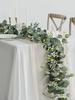 Artificial Artificial Eucalyptus Vine Plant Wedding Decoration Supplies Green Wedding Background Arch Wall Ornament 1pc