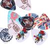 10pcs Mediator 0.71mm Gestures Rock Acoustic Celluloid Guitar Picks Shrapnel Plectrums