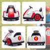 Children's bumper car 6V, 360° rotation, children's electric bumper car with dual motor, music and horn