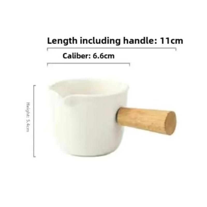 Скандинавский минималистичный керамический питчер для эспрессо и молока, мини-сливочник с ручкой для кофе/чая/латте-арта, маленькая керамическая чашка